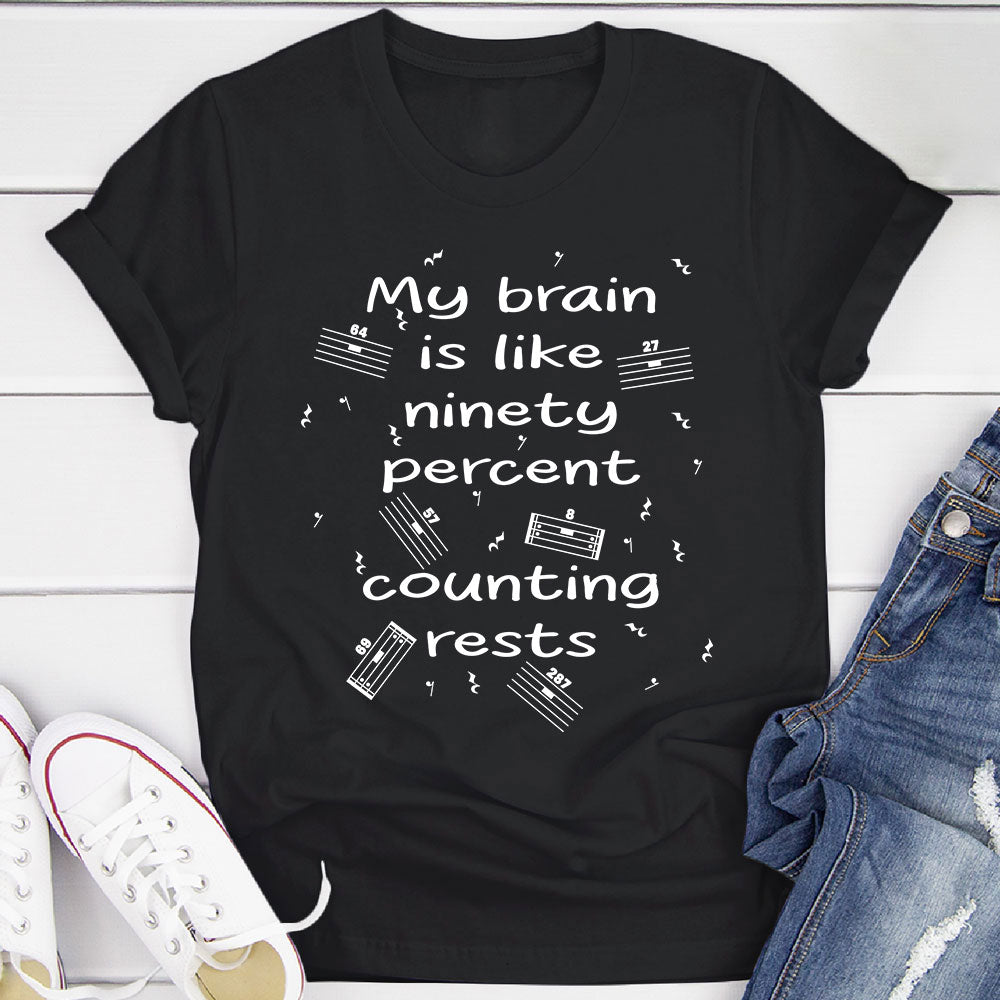 Counting Rests Orchestra Musician T-Shirt