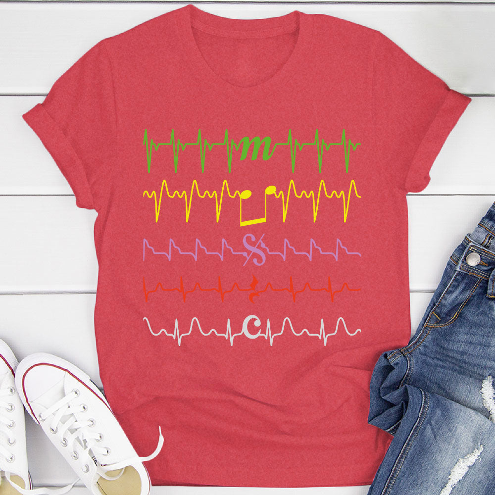 Music Heartbeat T-Shirt
