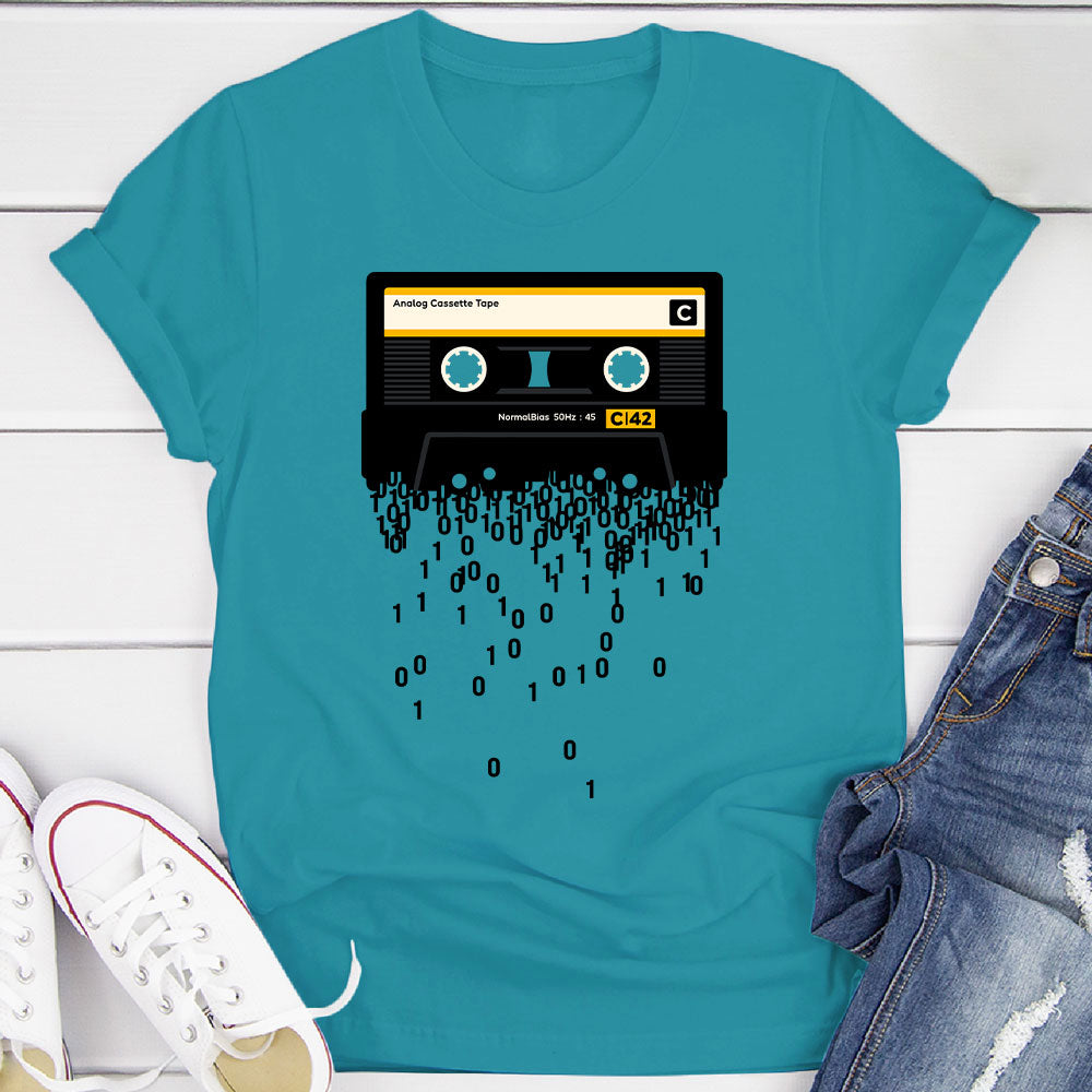 Analog Cassete Tape T-Shirt