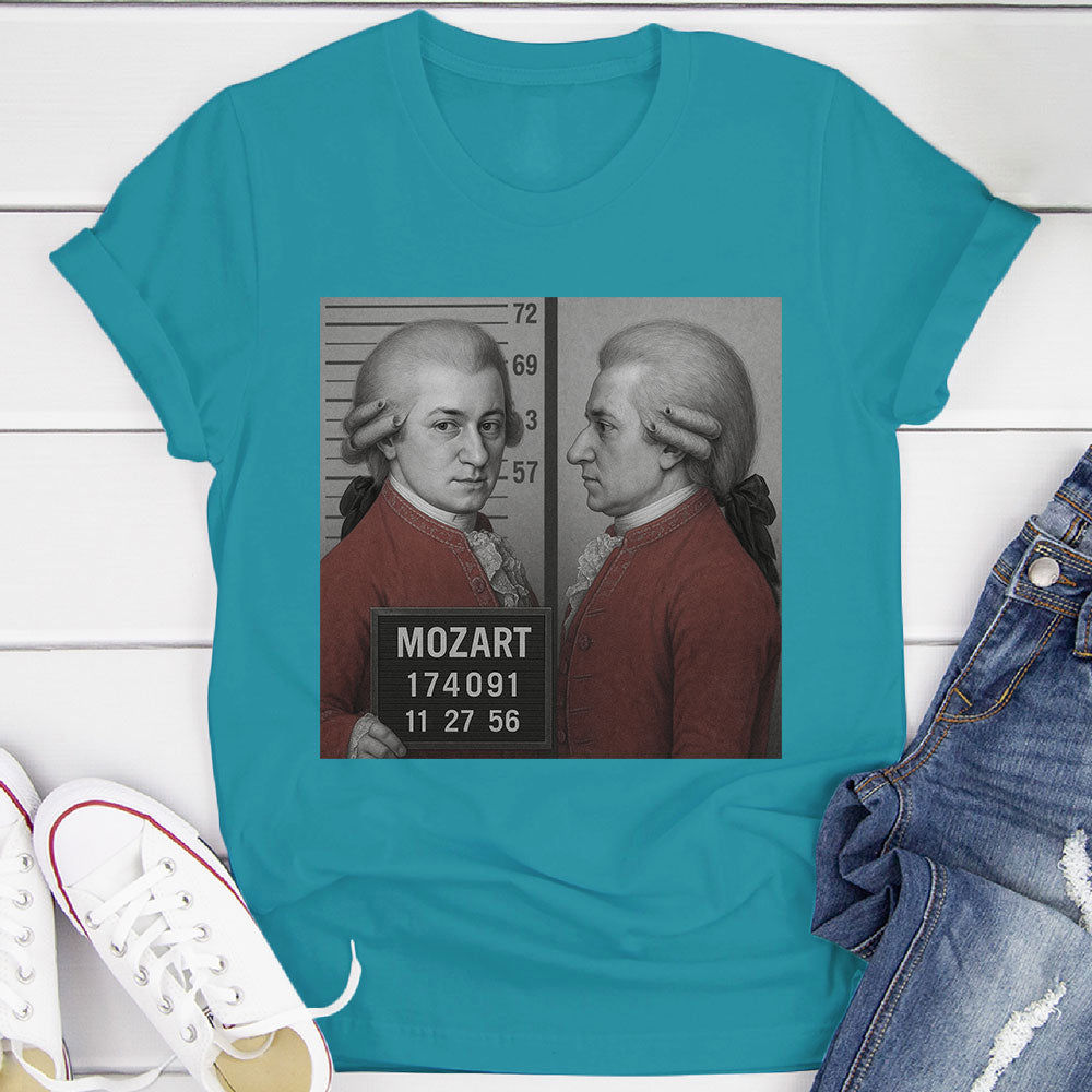 Mozart Mugshot T-Shirt