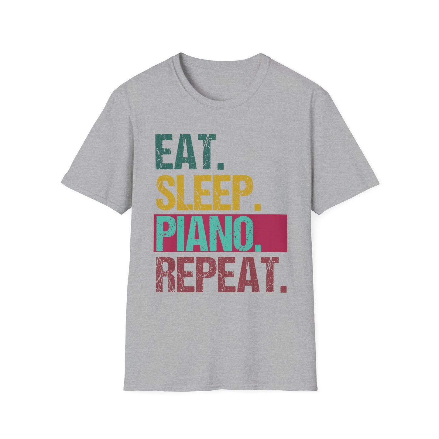 Eat Sleep Piano Repeat T-Shirt