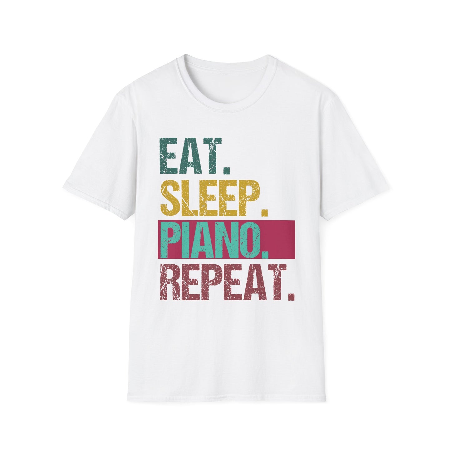 Eat Sleep Piano Repeat T-Shirt