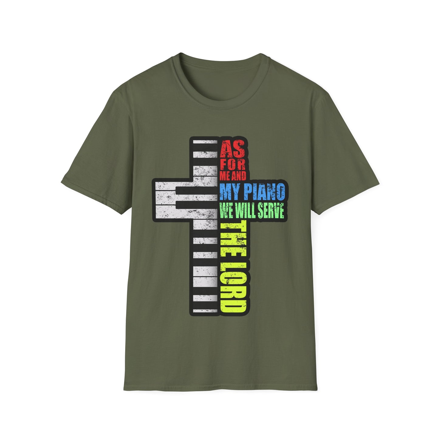 Me and My Piano We'll Serve the Lord T-Shirt