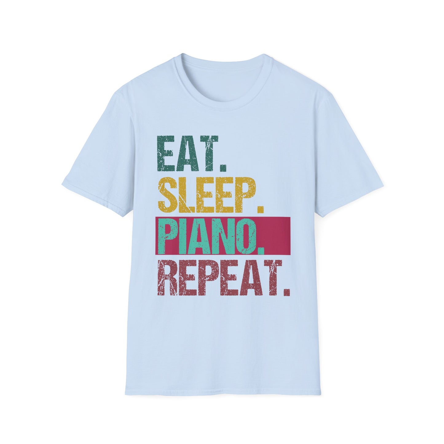 Eat Sleep Piano Repeat T-Shirt