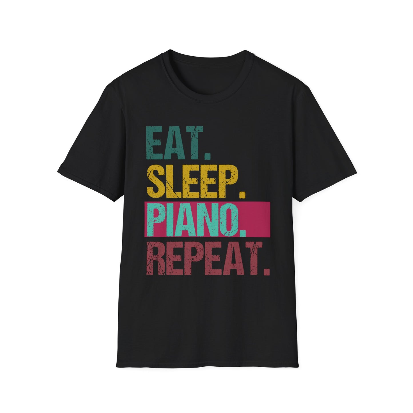 Eat Sleep Piano Repeat T-Shirt
