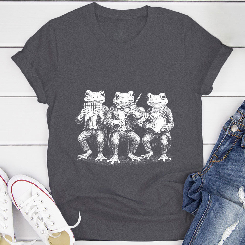 Frog Band In Tuxedos T-Shirt