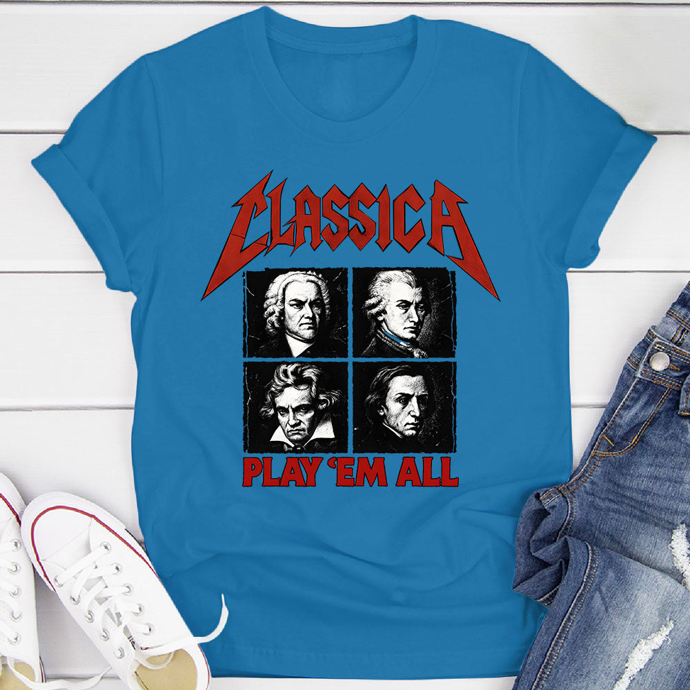 Classica Play 'Em All T-Shirt