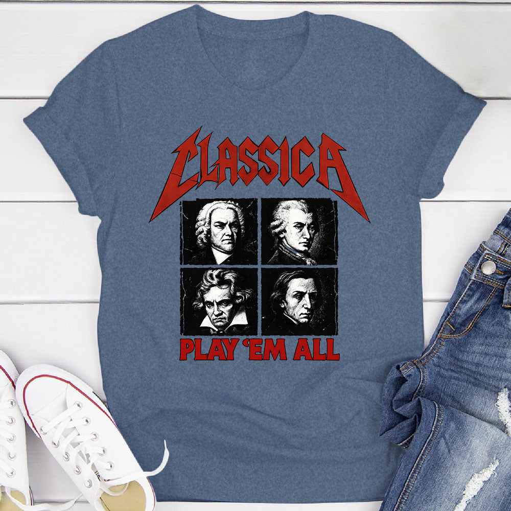 Classica Play 'Em All T-Shirt