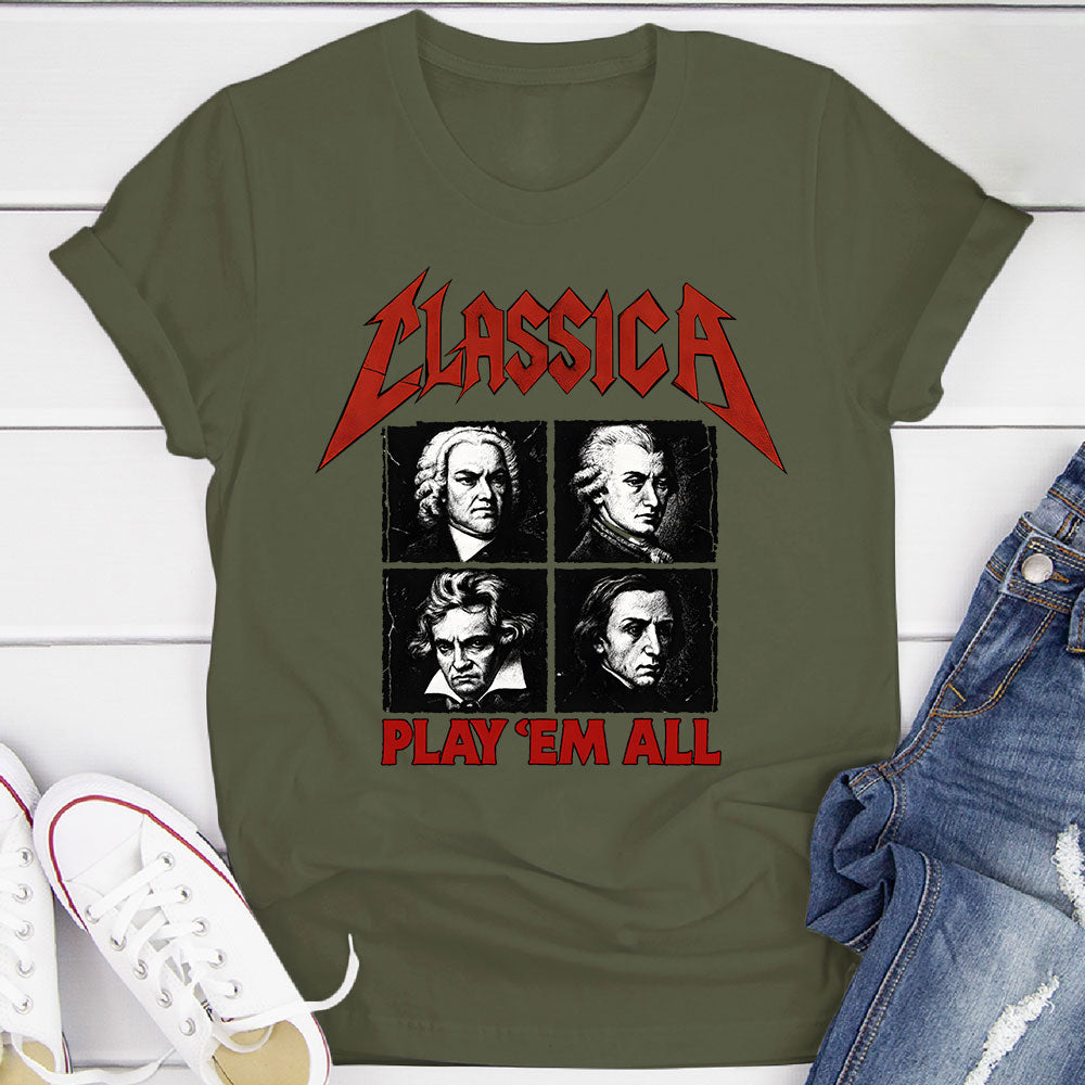 Classica Play 'Em All T-Shirt