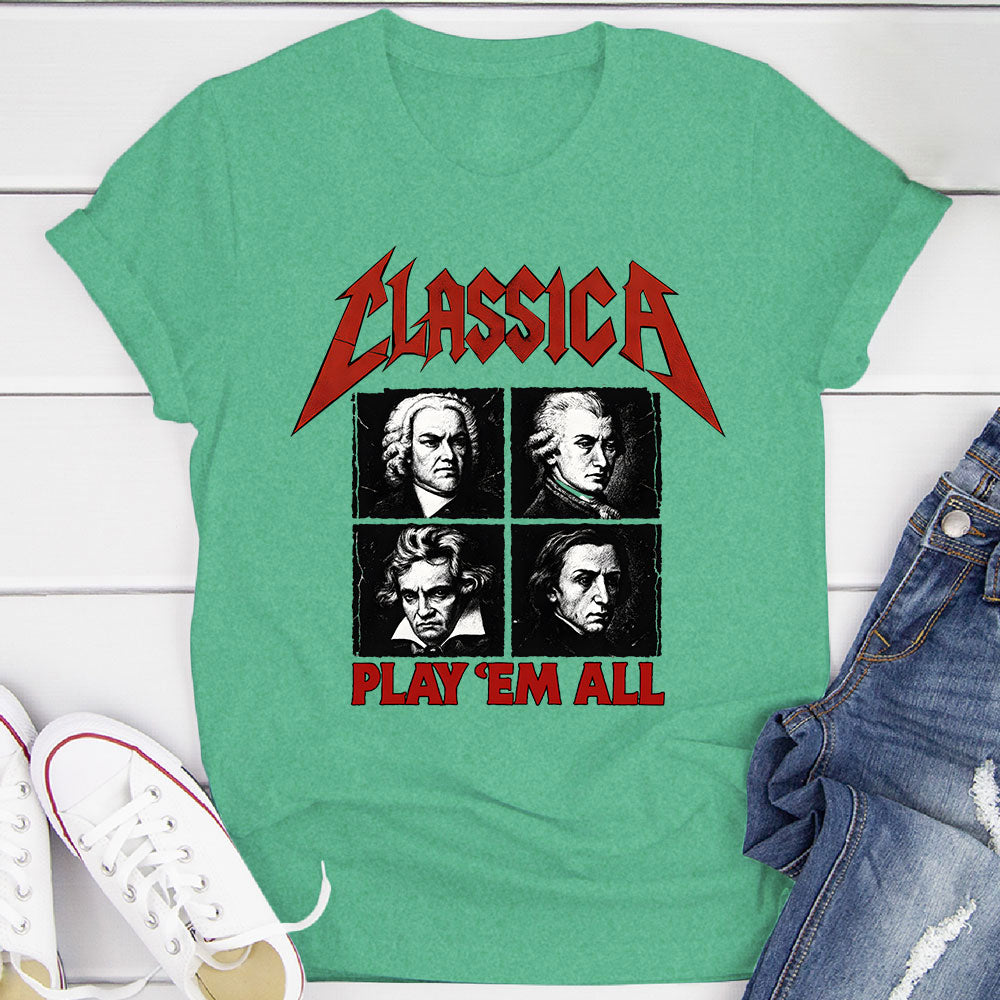 Classica Play 'Em All T-Shirt