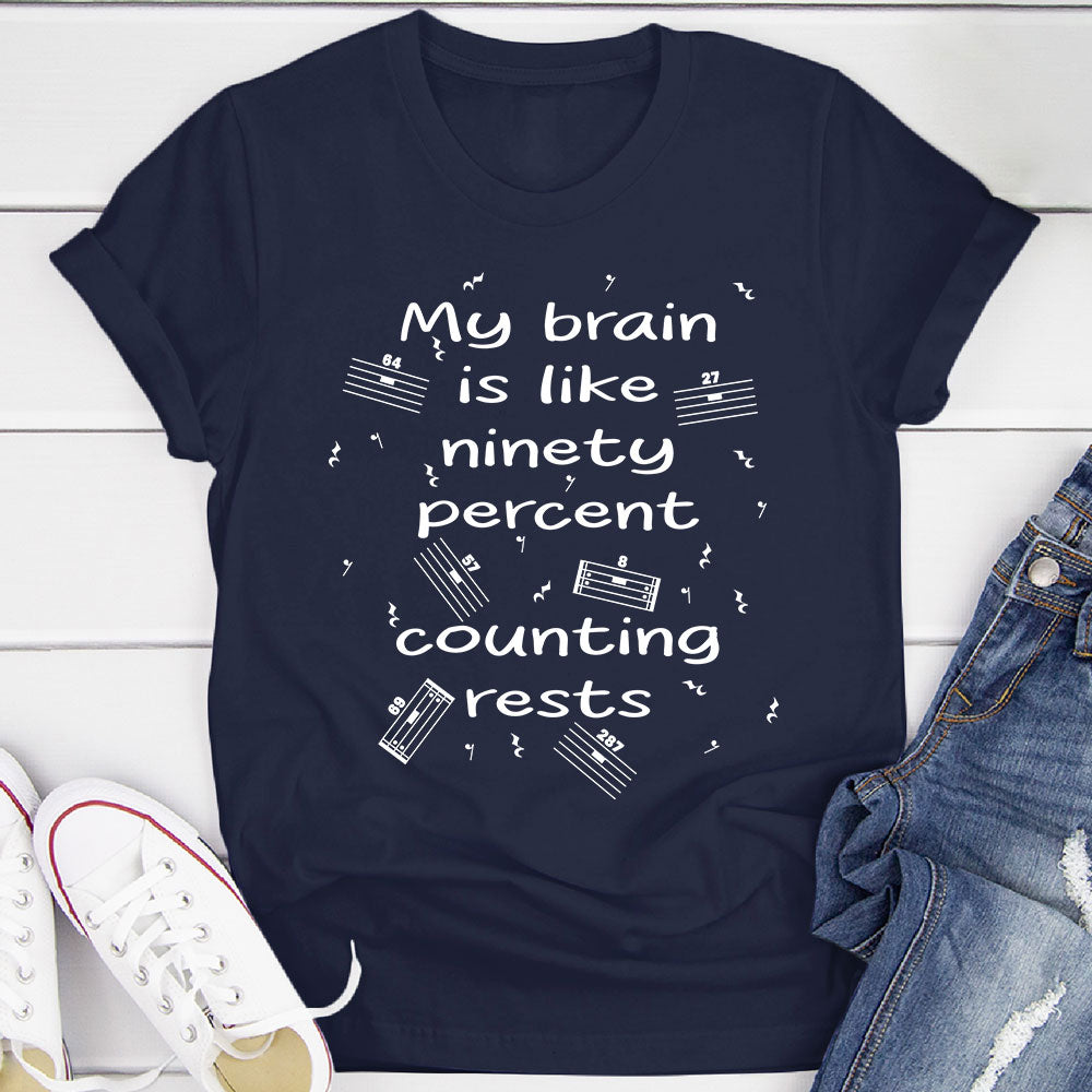 Counting Rests Orchestra Musician T-Shirt