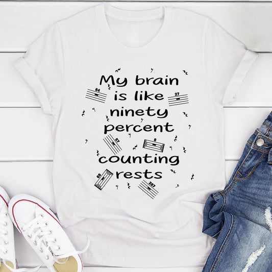 Counting Rests Orchestra Musician T-Shirt