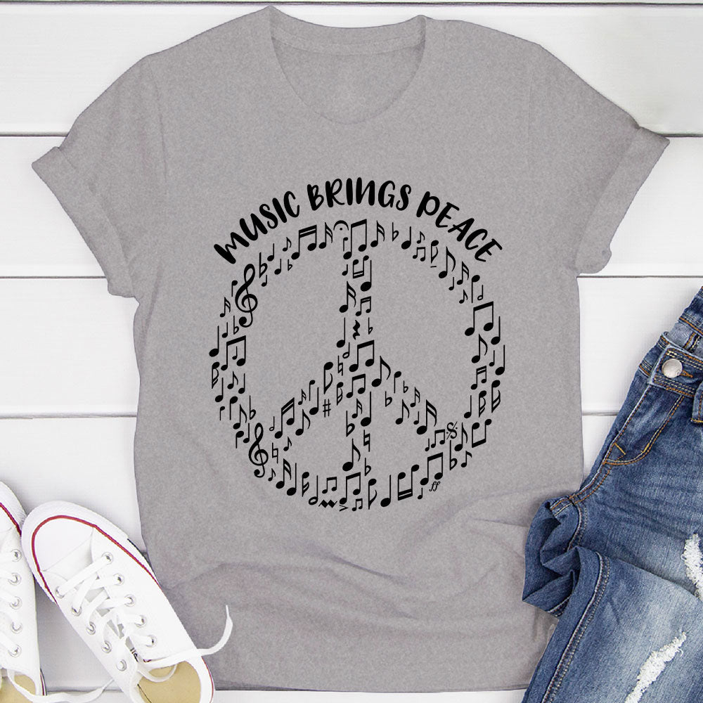 Music Brings Peace T-Shirt