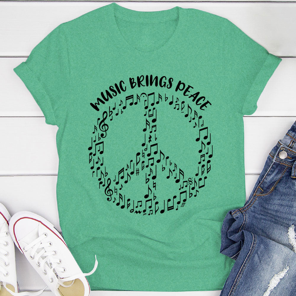 Music Brings Peace T-Shirt