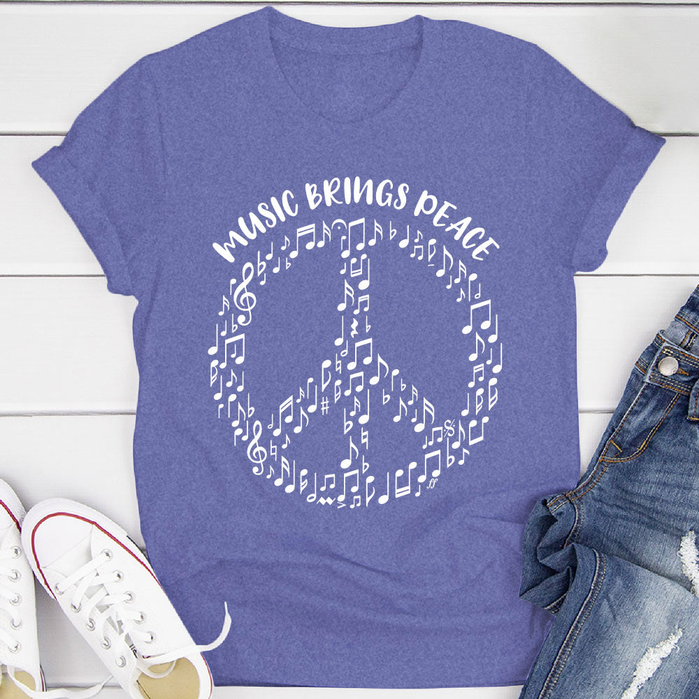 Music Brings Peace T-Shirt
