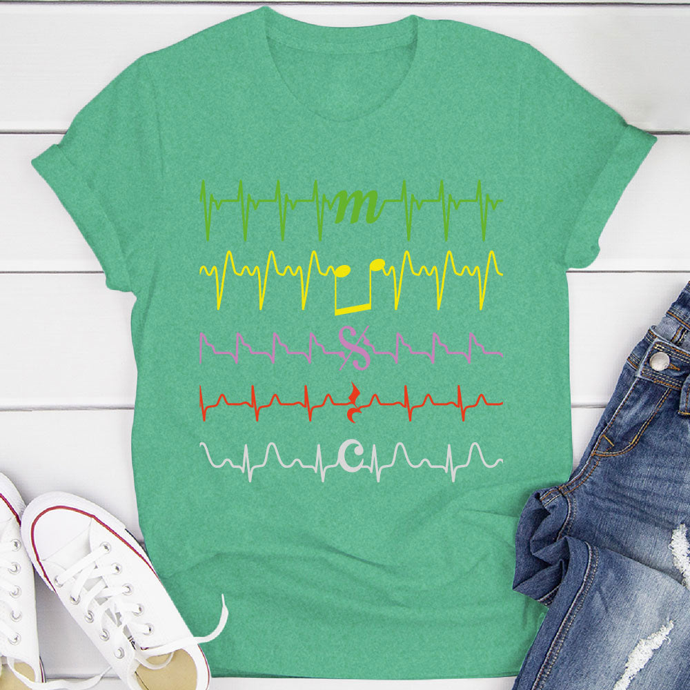 Music Heartbeat T-Shirt
