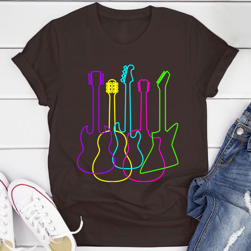 Neon Guitars T-Shirt