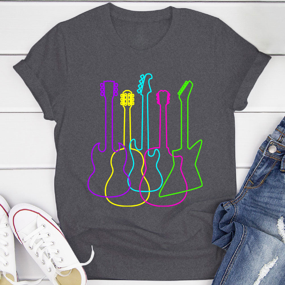 Neon Guitars T-Shirt