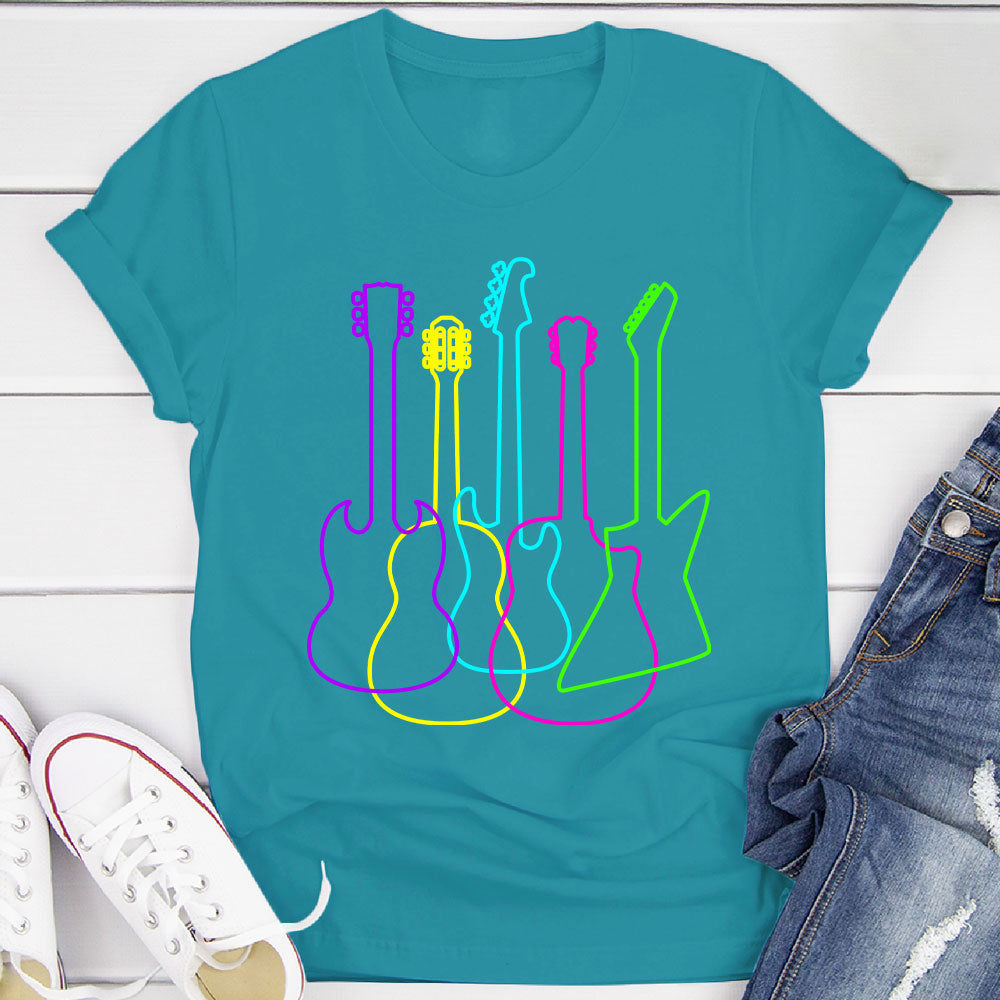 Neon Guitars T-Shirt