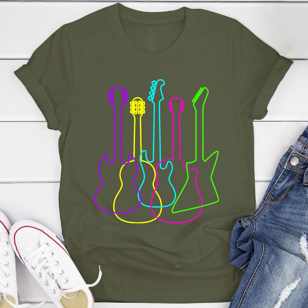 Neon Guitars T-Shirt