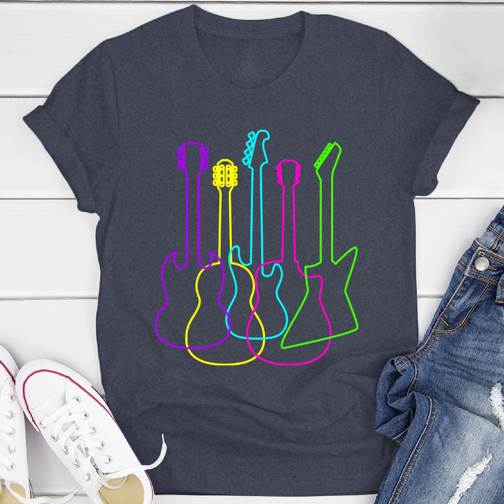 Neon Guitars T-Shirt