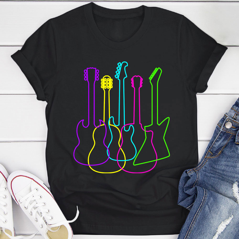 Neon Guitars T-Shirt