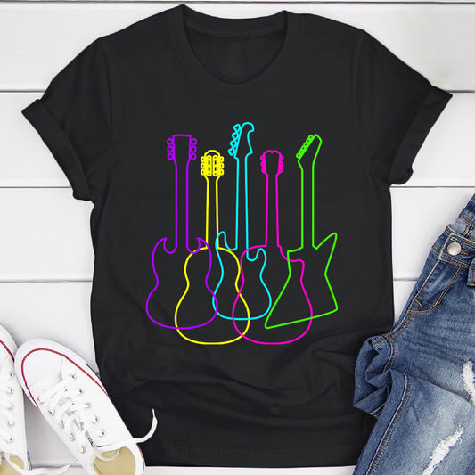 Neon Guitars T-Shirt