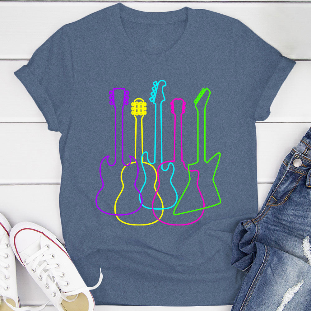 Neon Guitars T-Shirt