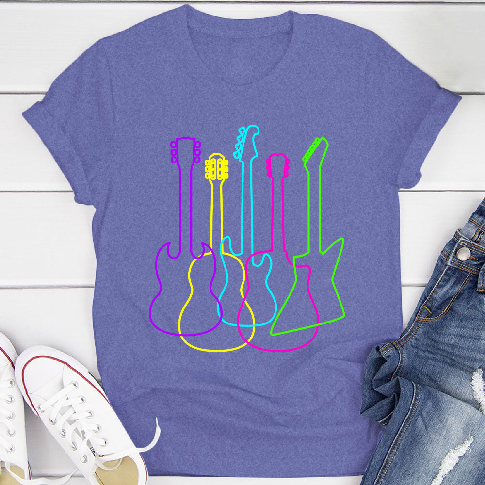 Neon Guitars T-Shirt