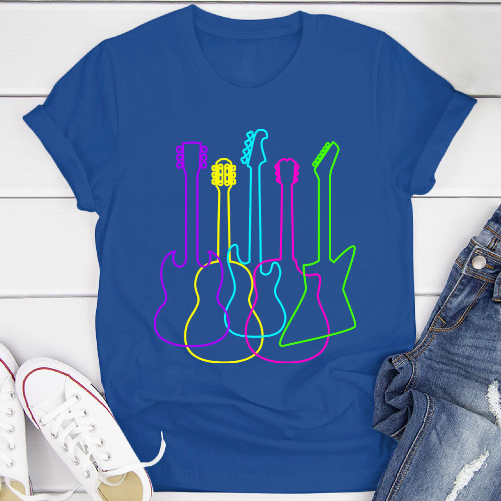 Neon Guitars T-Shirt