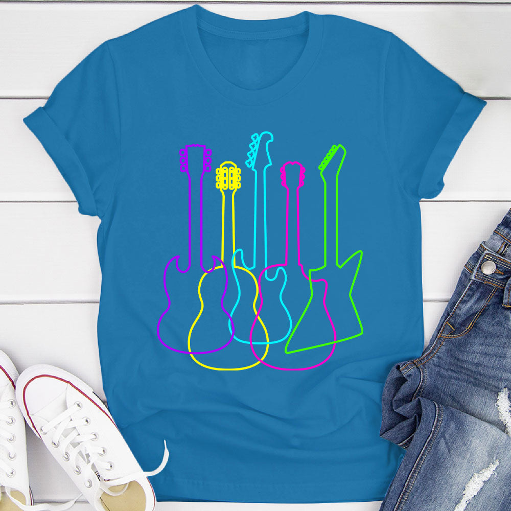 Neon Guitars T-Shirt