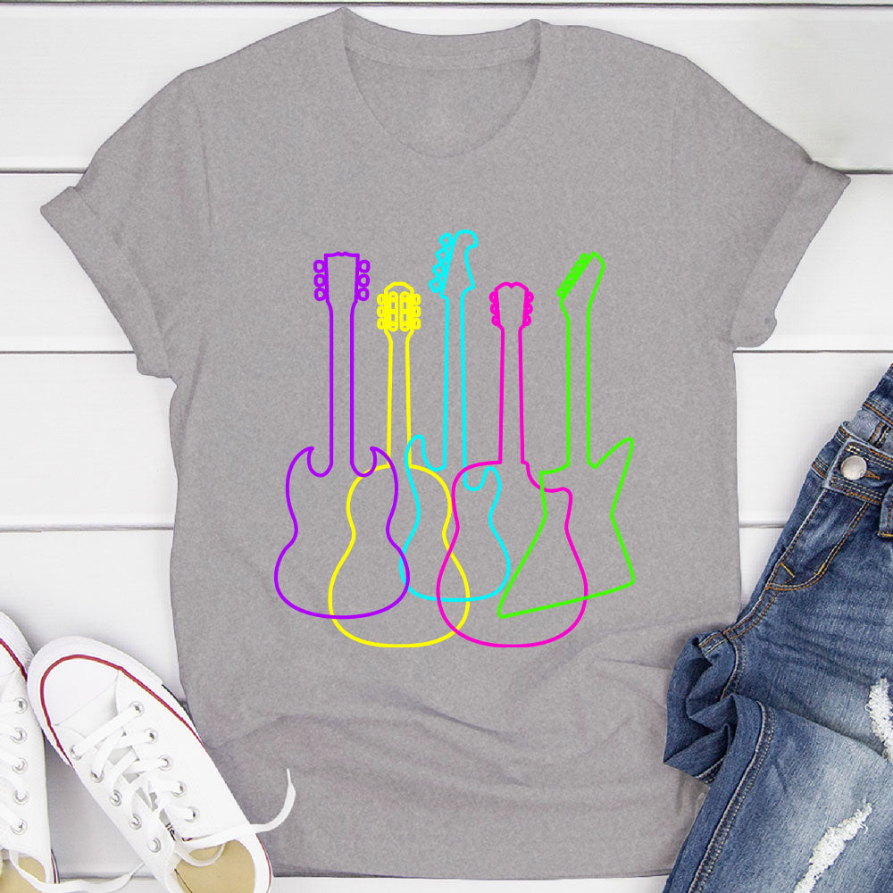 Neon Guitars T-Shirt