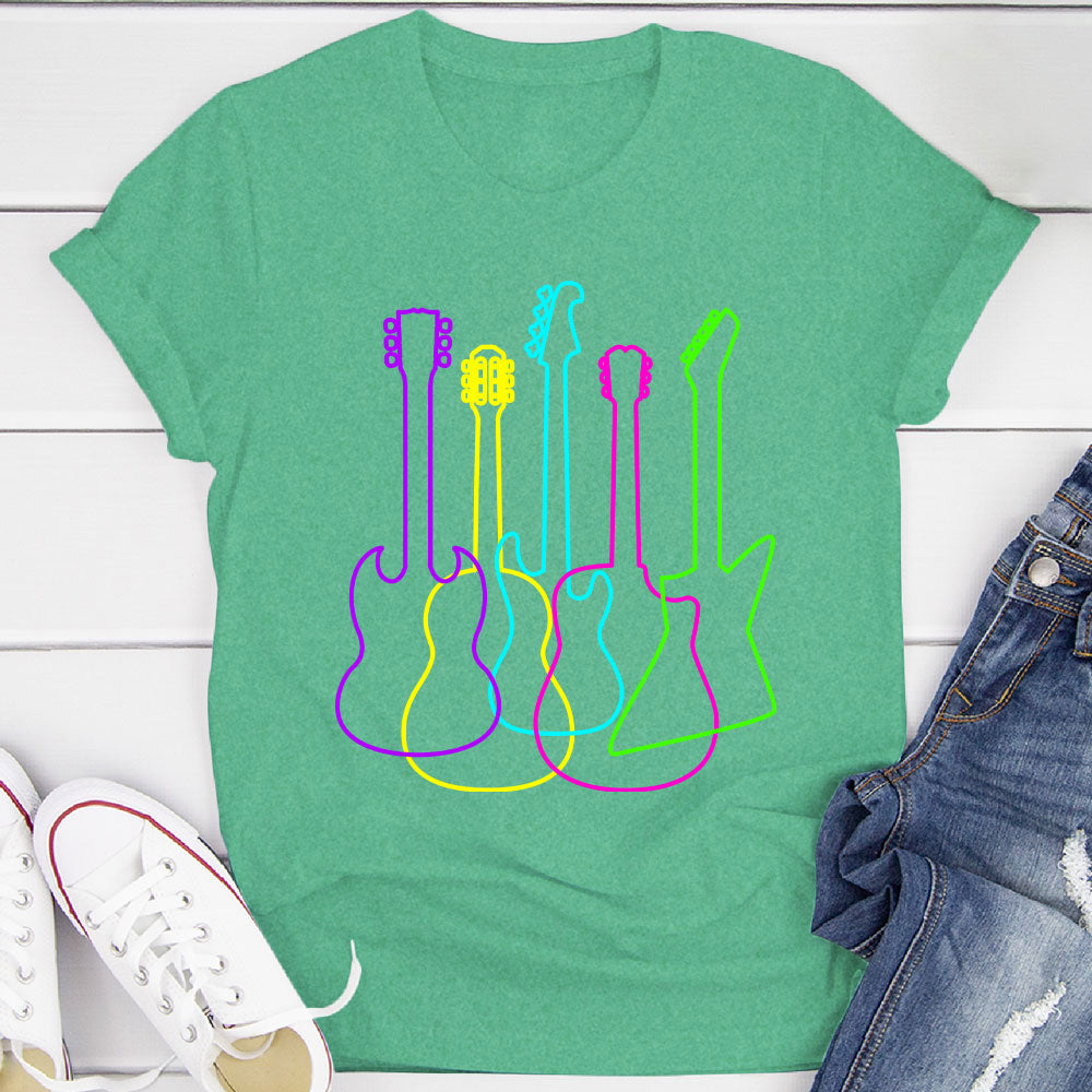 Neon Guitars T-Shirt