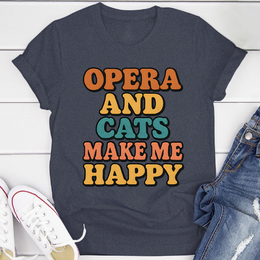 Opera And Cats T-Shirt