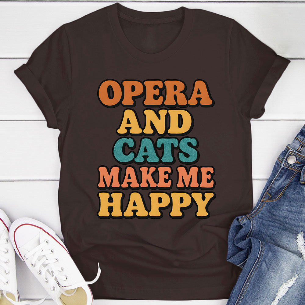 Opera And Cats T-Shirt