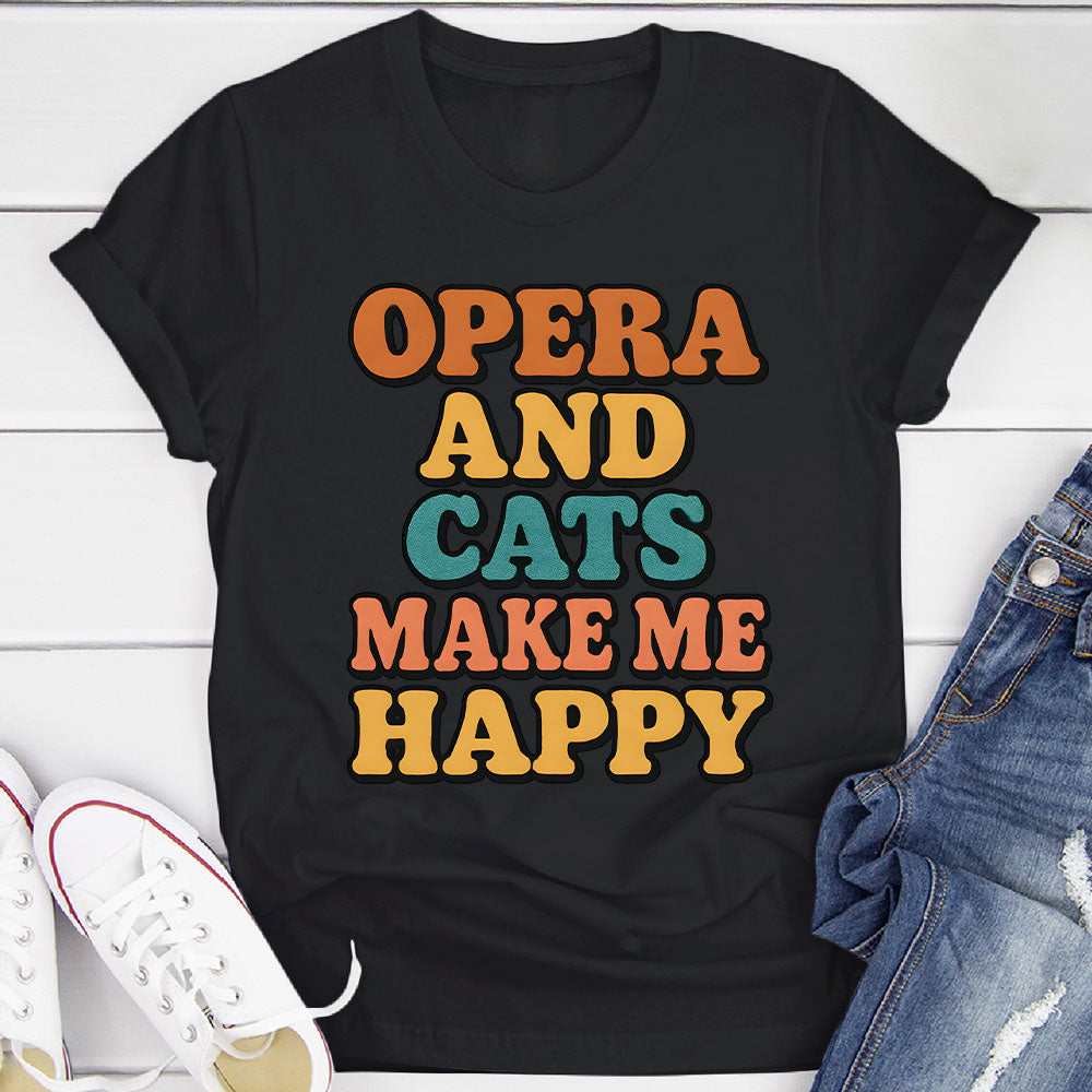 Opera And Cats T-Shirt