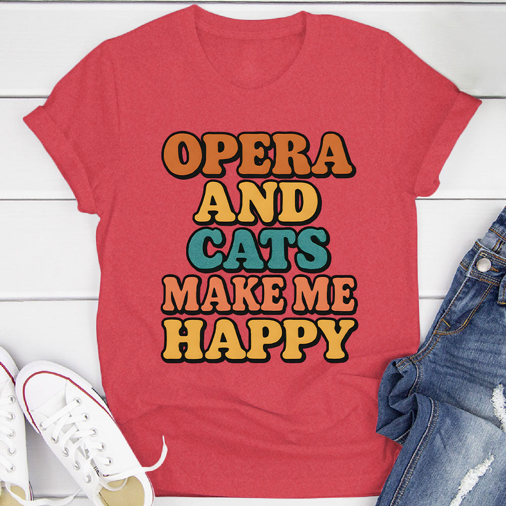 Opera And Cats T-Shirt