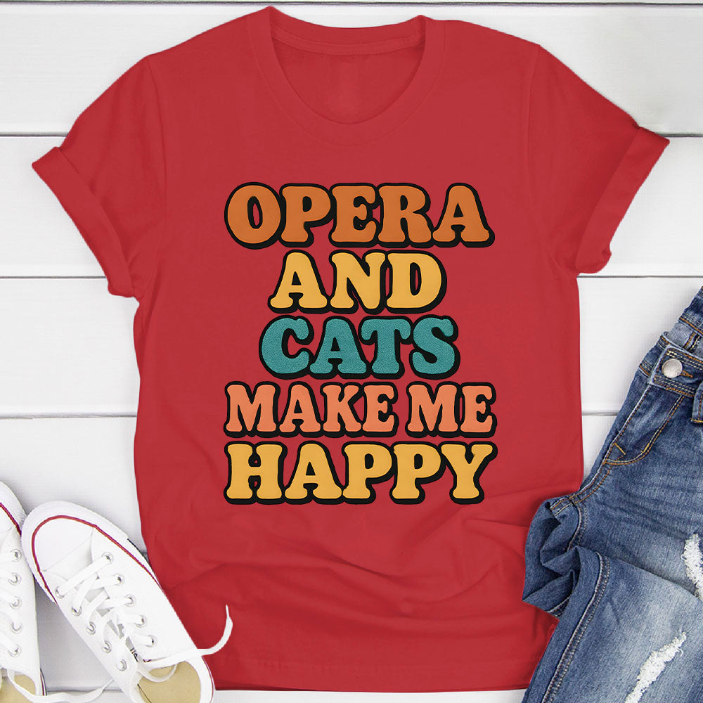 Opera And Cats T-Shirt