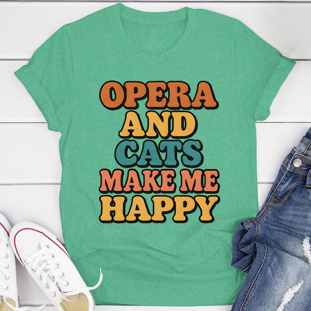 Opera And Cats T-Shirt