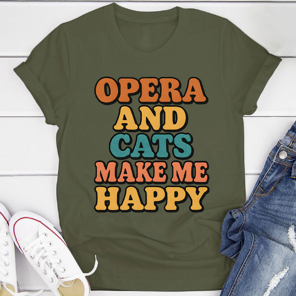 Opera And Cats T-Shirt