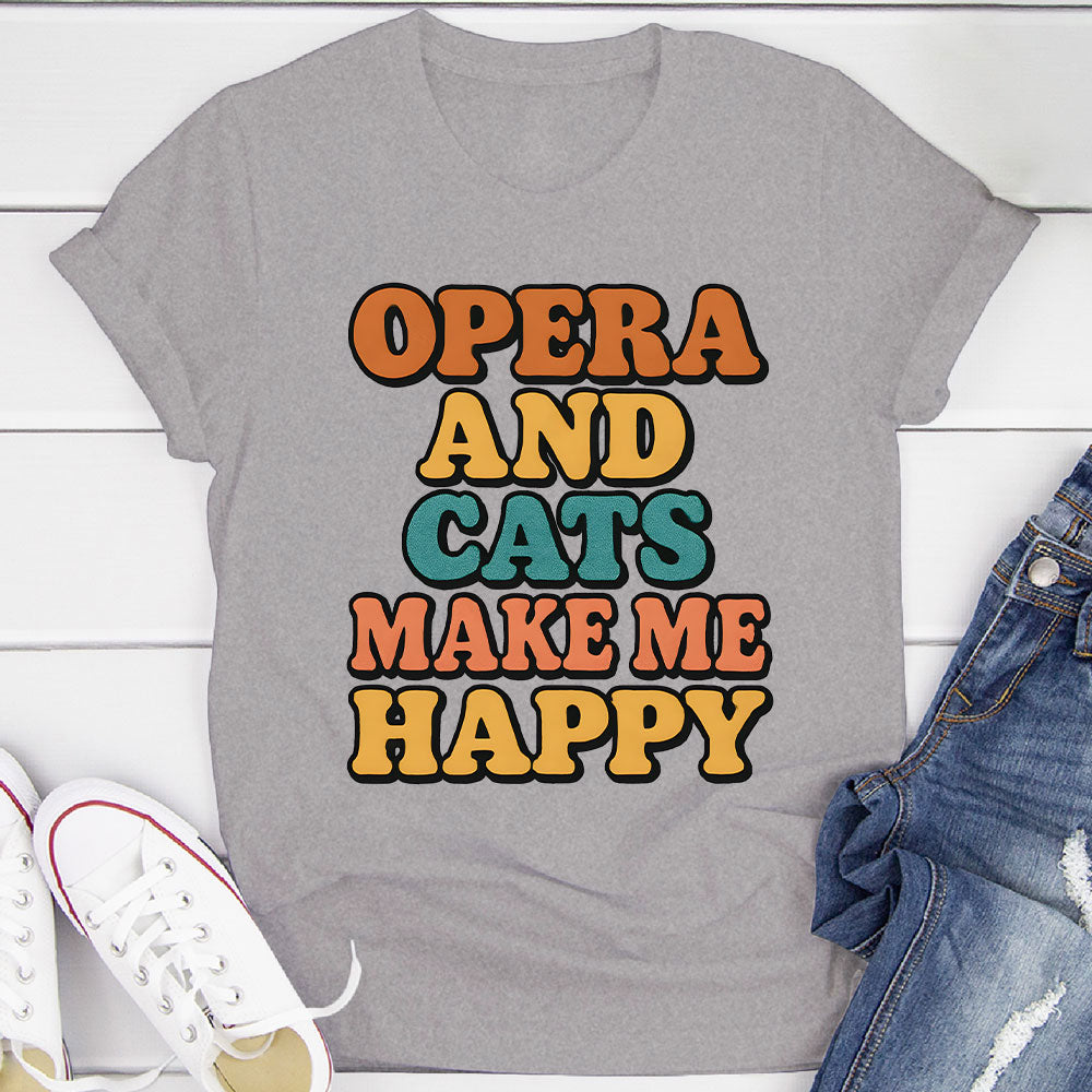 Opera And Cats T-Shirt