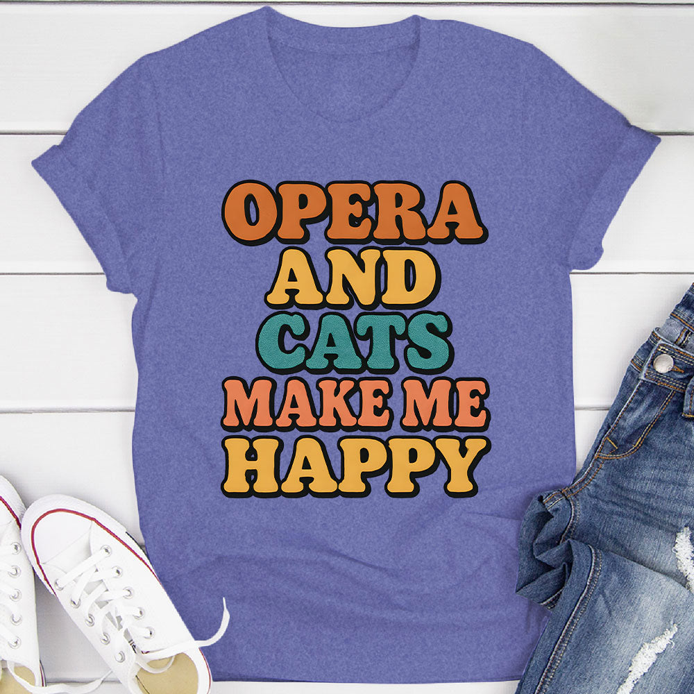 Opera And Cats T-Shirt
