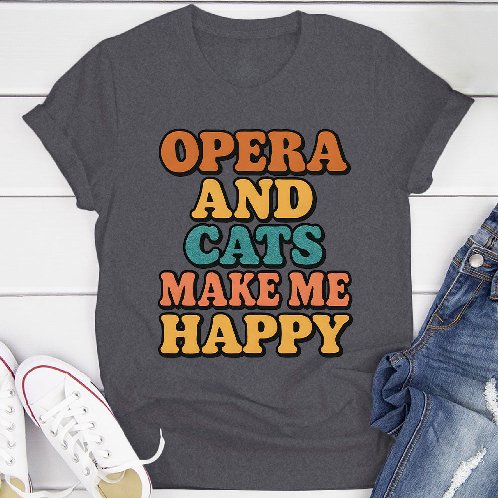 Opera And Cats T-Shirt