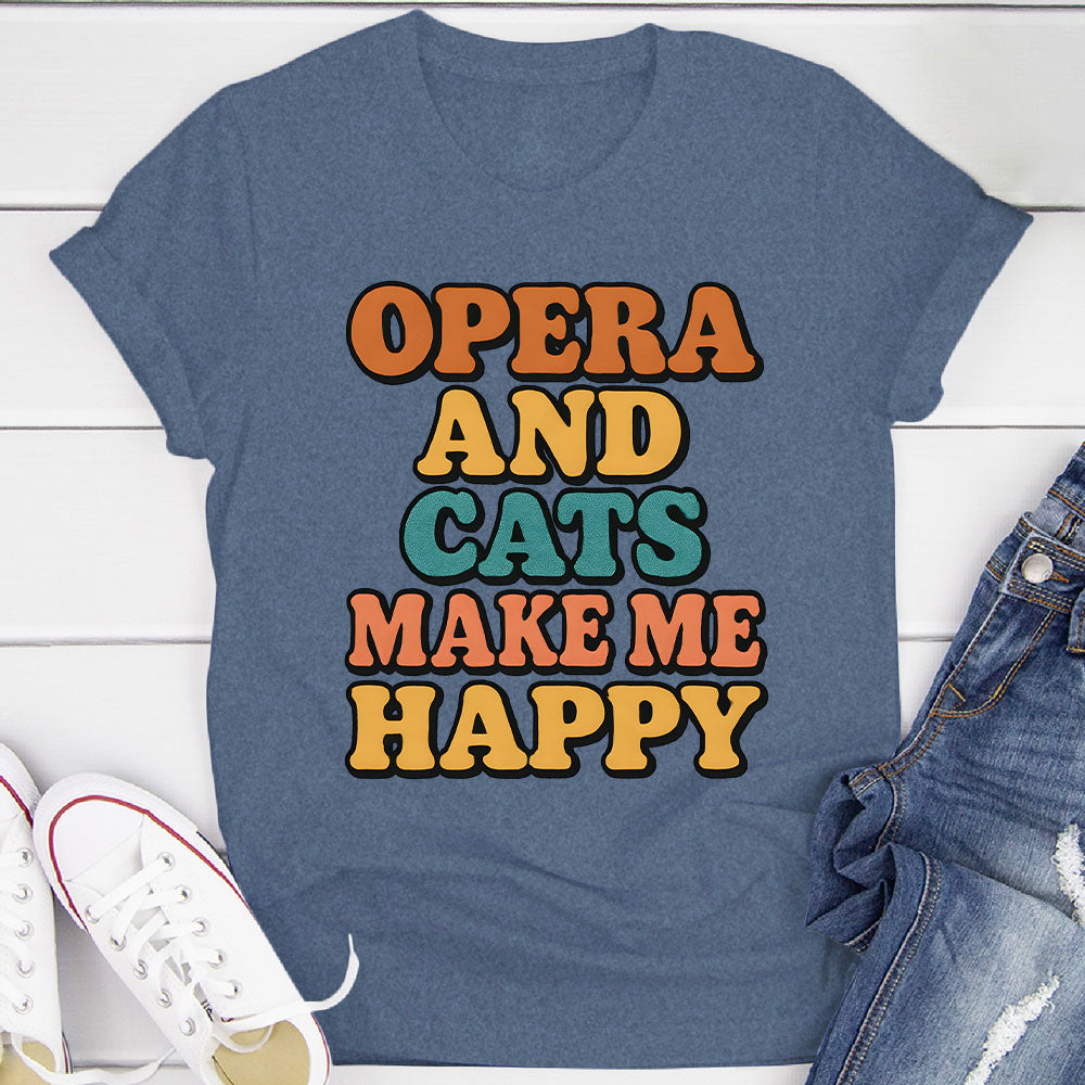 Opera And Cats T-Shirt