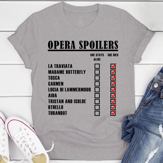 Opera Spoilers T-Shirt