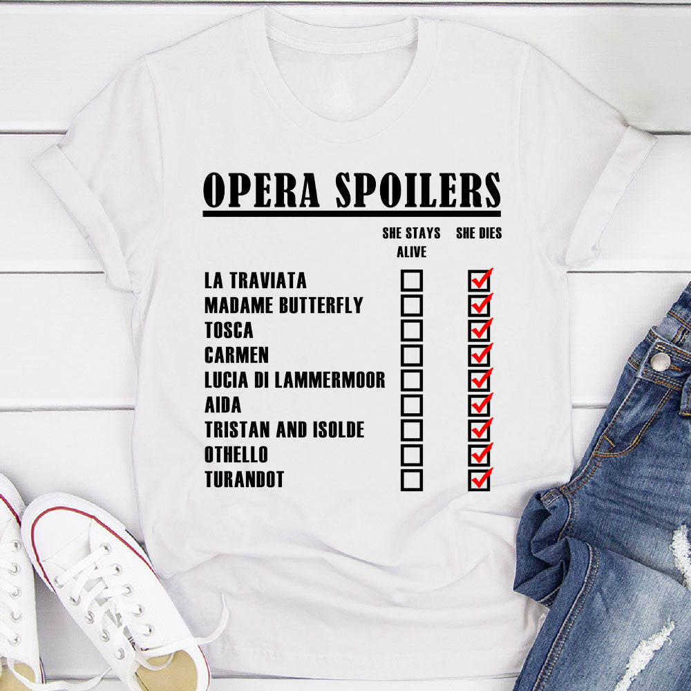 Opera Spoilers T-Shirt