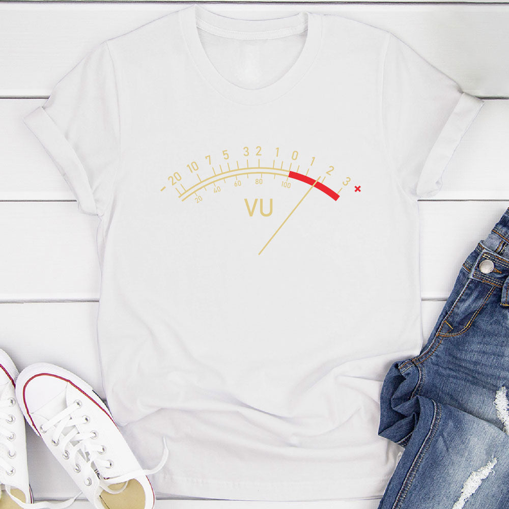 Retro VU Meter T-Shirt