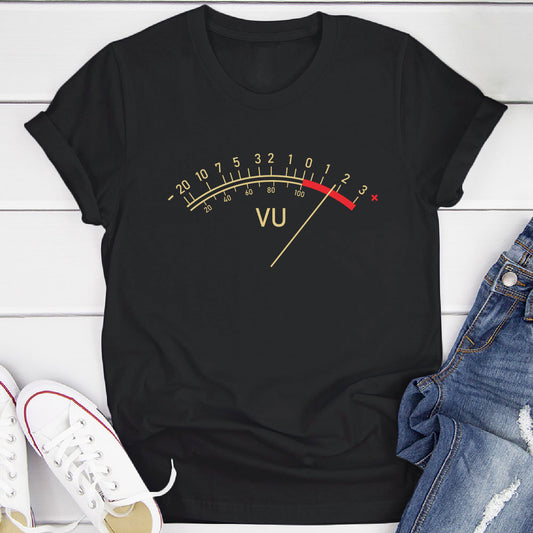 Retro VU Meter T-Shirt