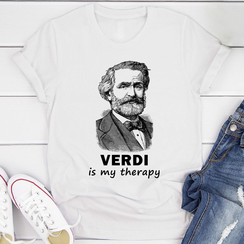 Verdi Is My Therapy T-Shirt