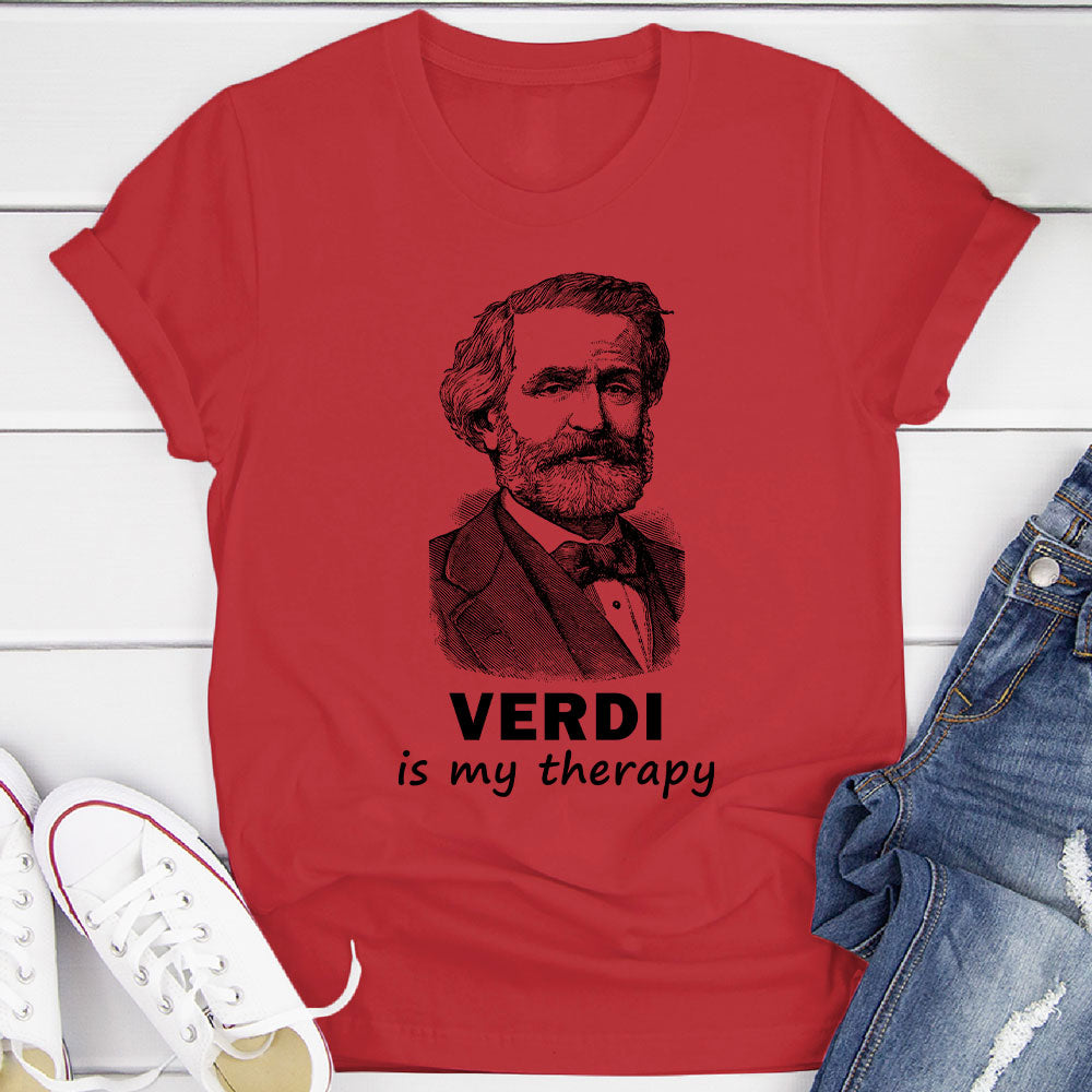 Verdi Is My Therapy T-Shirt